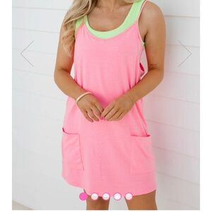 Pink Lily Day in the Life shorts dress